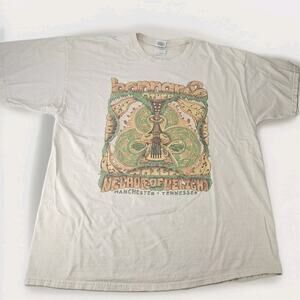 Bonnaroo Decade of Delight Music Festival T Shirt Mens Sz XL *Stained